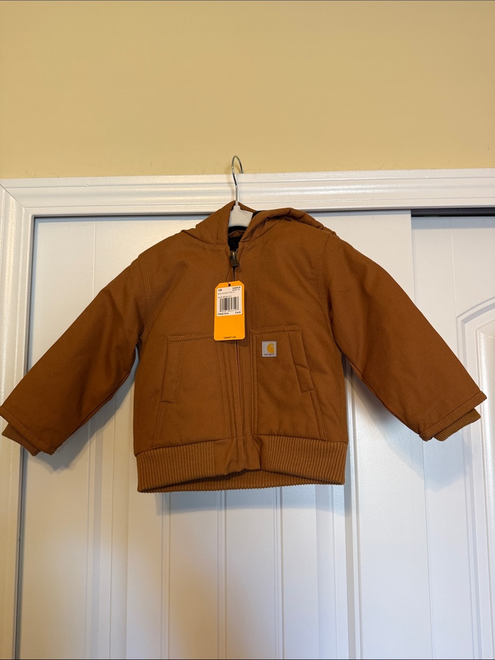 Carhartt Kids Hooded Jacket - Carhartt Brown